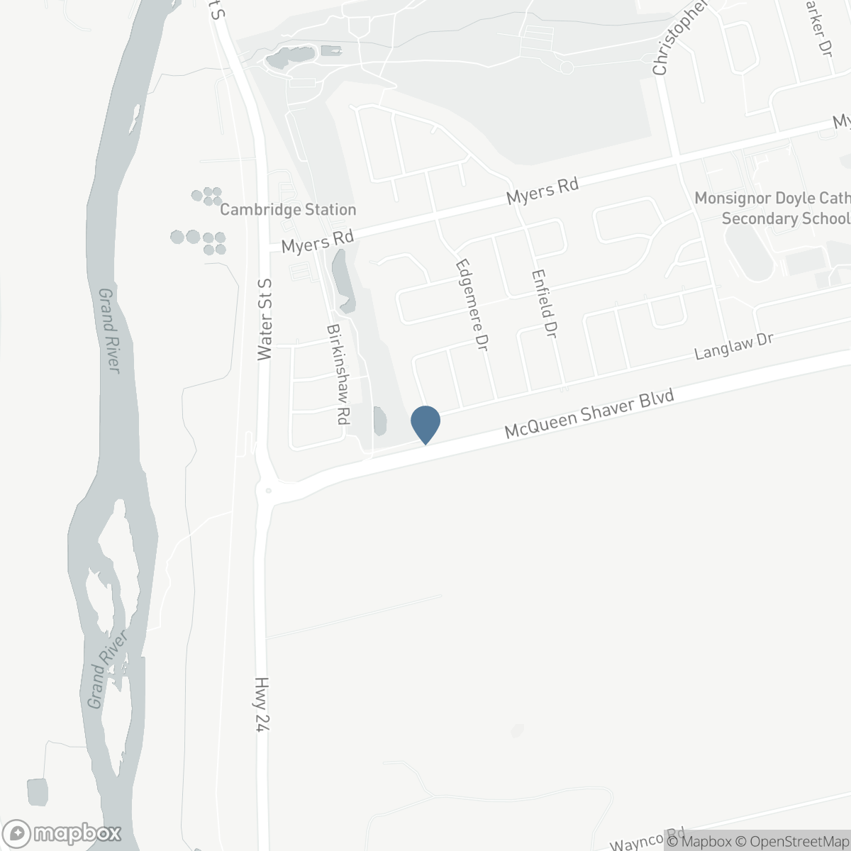 125 LANGLAW Drive, Cambridge, Ontario N1P 1H9